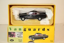 Vanguards VA34003 Ford Capri, Black 1:43 Scale Boxed