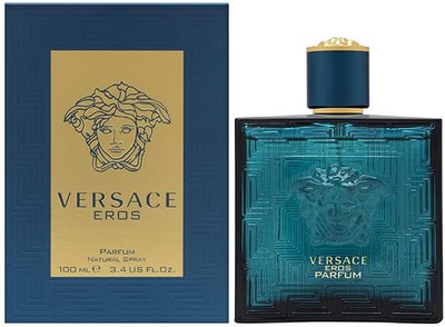 VERSACE EROS * Versace 3.4 oz / 100 ml Parfum Men Cologne Spray