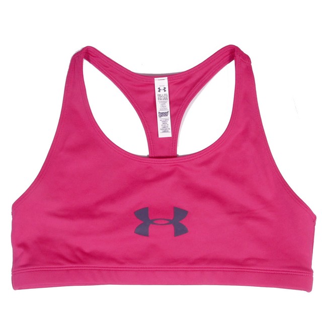 Under Armour Youth Girls HeatGear FITTED Sports Bra size YXL eBay