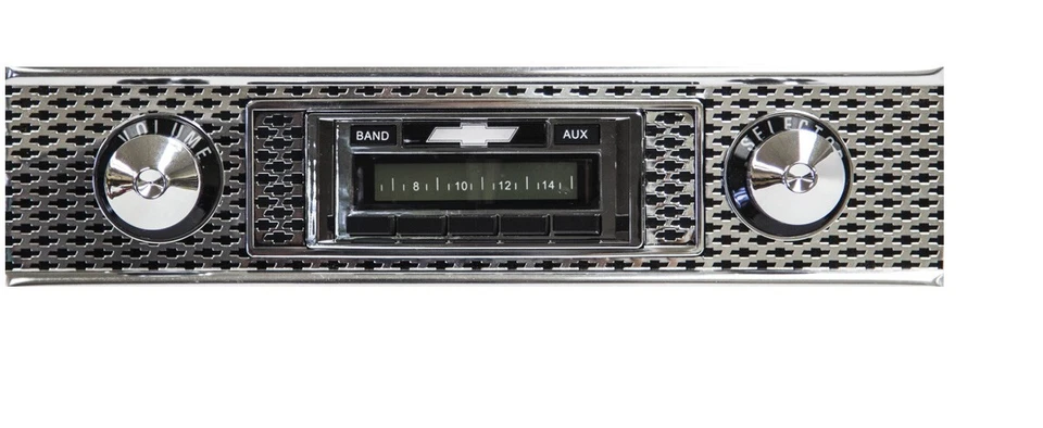 55 Chevy Belair Nomad 1955 EE. UU. 230 AM/FM radio auxiliar ajuste personalizado Foto 2 de 4