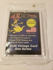 (20) Pro-Mold 1-Screw Screwdown Card Holder Mini Allen & Ginter Tobacco T-206