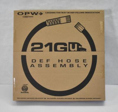 #ad OPW 21GU Def Hose Assembly 1quot; BSPP x 17.4#x27; Standard 21GU H17G Blue Replacement $161.14