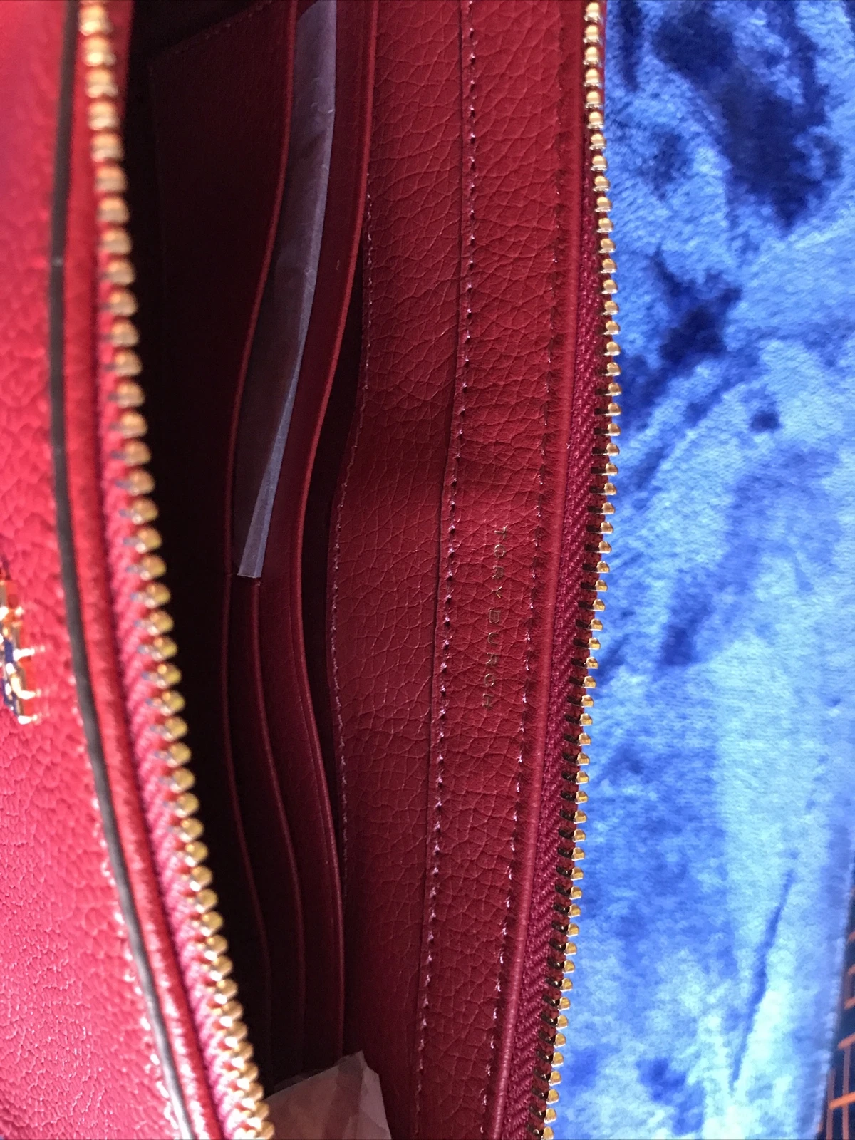 Tory Burch nuovo con etichette Carter colore a tracolla sottile rosso mela taglia sistema operativo per donna