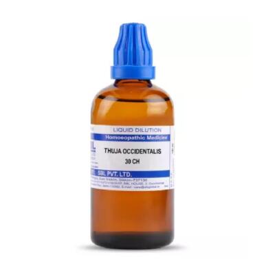 SBL Homeopathy Thuja Occidentalis (30 ML / 100 ML) (Select Potency)