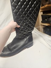 Corso Como Womens Quilted Boots Zip Up Black ...