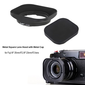 Aluminum Square Lens Hood With Cap For Fuji Fujinon Lens Xf 35mm