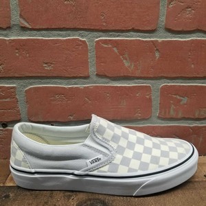 grey dawn checkered vans