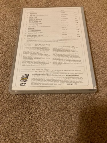 Les Mills BODYSTEP 66 DVD, CD, Notes Booklet Full Kit BODY STEP Cardio Workout - Picture 3 of 4