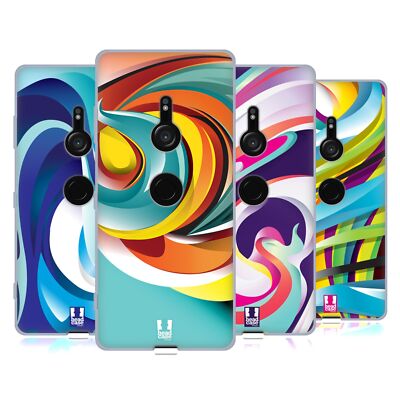 HEAD CASE DESIGNS MARBLES SOFT GEL CASE FOR SONY PHONES 1