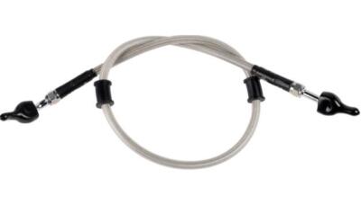 Moose Stainless Steel Braided Brake Line Rear for Kawasaki KLX140G/KLX140R F