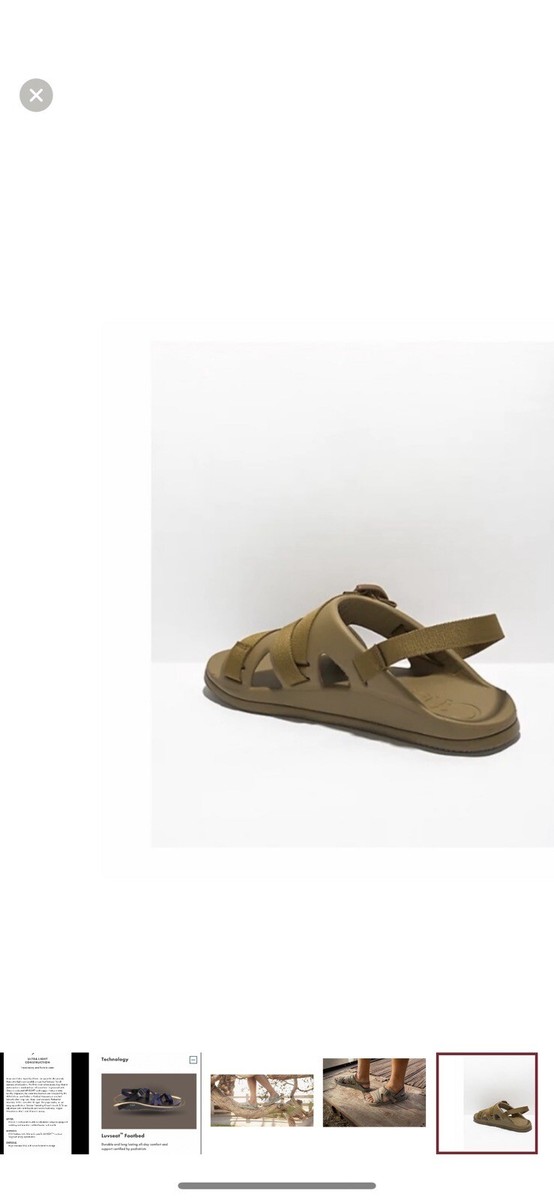 Chaco Chillos Sport Strap LUVSEAT Podiatric Hiking Water 