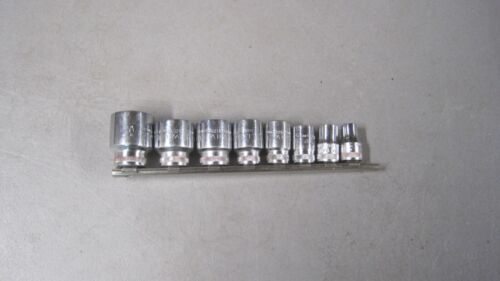 STAHLWILLE WHITWORTH BS SOCKET SET 12 PT. 8 PCS GREAT SHAPE