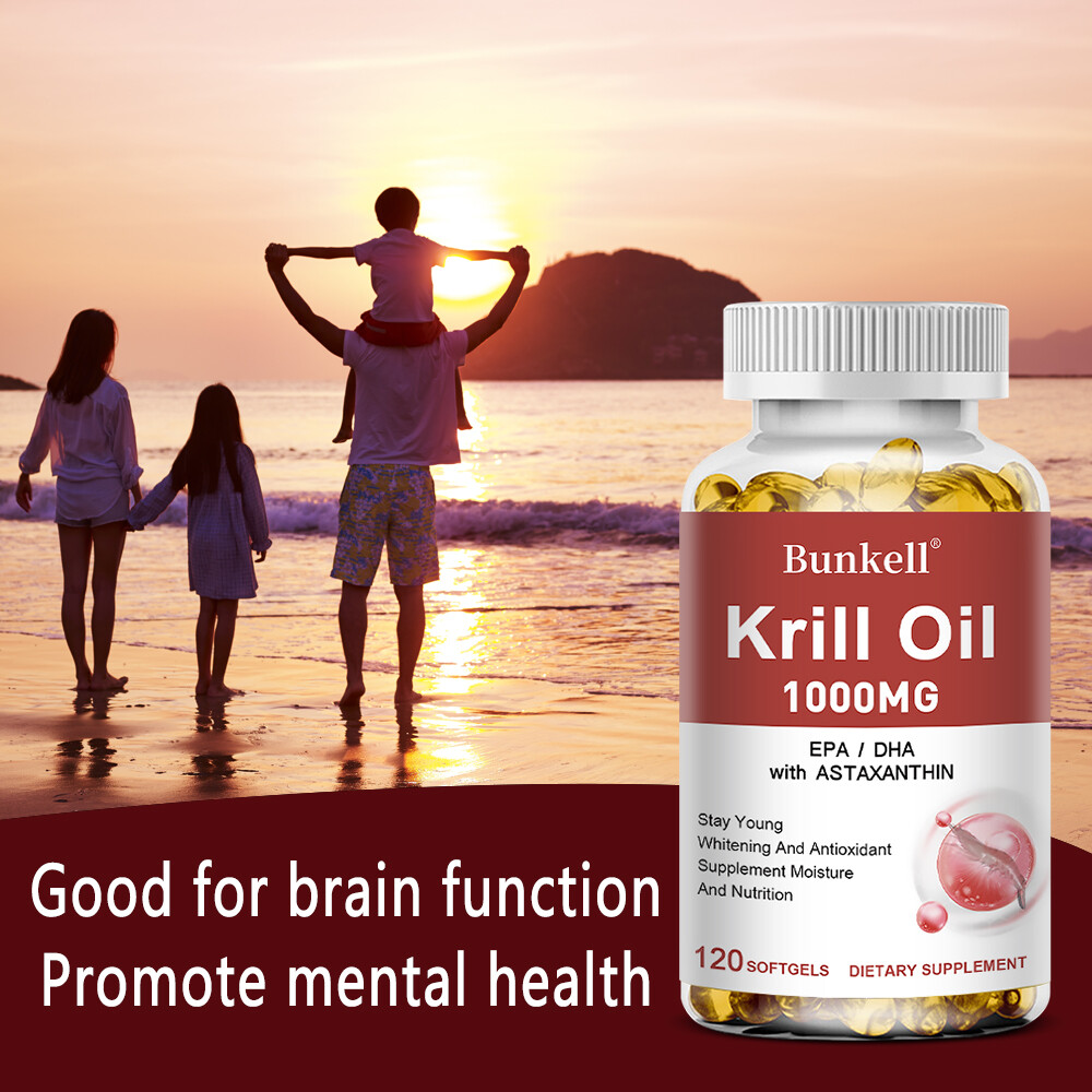 Olio di Krill 1000mg | 30/60/120 Capsule | EPA, DHA, Astaxantina e Fosfolipidi foto 3