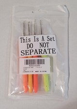 Willbond 4 pc. Crochet Hooks Hair Needles 1mm, 1.25mm, 1.5mm,  1.75mm