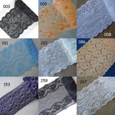 9 Colors Stretch Floral Lace zh14