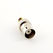 1pcs RF Adapter Connector BNC Female Jack to SMA Female Jack Straight