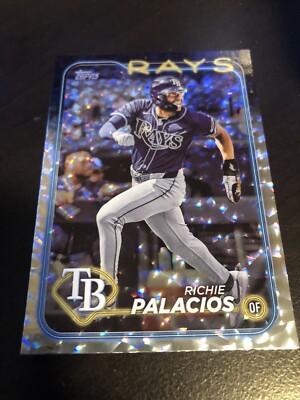 2024 Topps Update Series - #US213 Richie Palacios Silver Foil Superbox