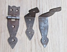 ORNATE CHEST BOX TRUNK CASKET CUPBOARD CABINET CORNER BRACE ANGLE PLATES HINGE