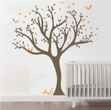 Wall Stickers xlarge tree bird baby kids Removable Vinyl Decal Art Mural Decor