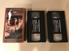 Pearl Harbor VHS, 2001, 2 Tape Set Ben Affleck, Kate Beckinsale, Josh Hartnett
