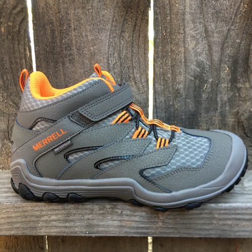 Merrell Boys Hiking Boots Chameleon Access Mid Waterproof - Picture 3 of 12
