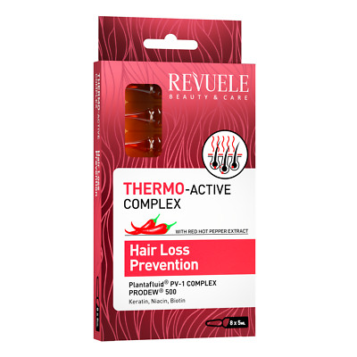 REVUELE THERMO ACTIVE COMPLEX Vorbeugung gegen Haarausfall 8x 5ml