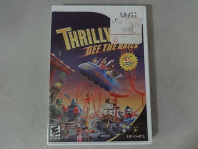 EUC Thrillville Off The Rails - Nintendo Wii Game No Manual Free Ship