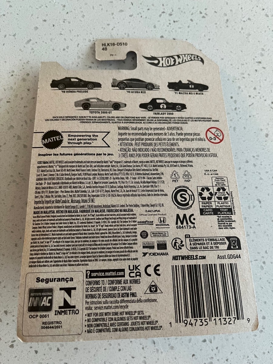 Hot Wheels 2023 Walmart Exclusive Japanese Classics '98