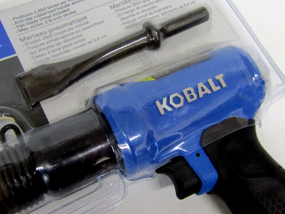 Kobalt SGY-AIR225 Max Strike Air Hammer 2.6" Stroke w/ Chisel 0858977 - Image 3 of 4