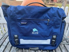 Patagonia Messenger Bag Blue Rhino Laptop Carry Shoulder Work School Reflective