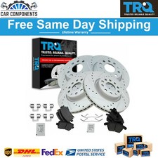 Kit de pastillas de freno y rotor TRQ nuevo para Audi A3 2005-2016 VW Jetta Passat GTI Eos CC