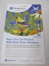 WindowAlert Decals Protect Wild Birds From Windows, Butterfly