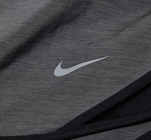 NIKE Girls DRI-FIT Tempo Grey Running Shorts; Sizes 10-12 Youth Girls M - Picture 2 of 2