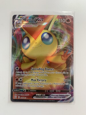 Pokemon VICTINI VMAX 022/163 Battle Styles - ULTRA RARE HOLO