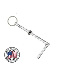 Elevator door key, Aluminum single drop leg key, fits GAL MAC