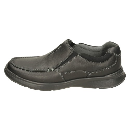 Zapatos de cuero sin cordones para hombre CLARKS Cotrell Free - Imagen 4 de 19