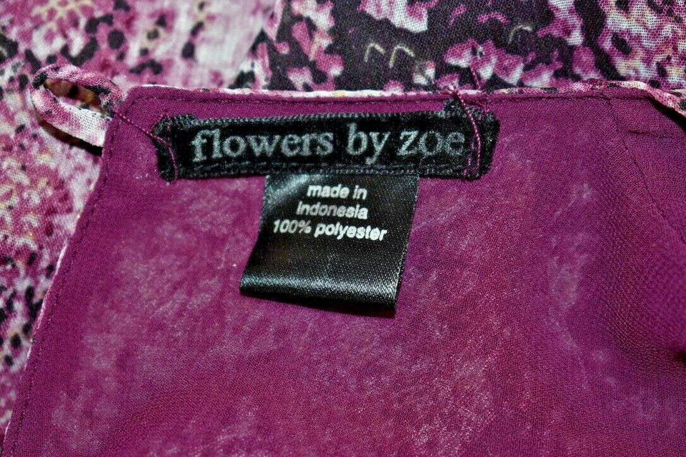 FLOWERS BY ZOE Pink Purple girls Fancy dress Size 5 On Sale df - Image 2 of 4