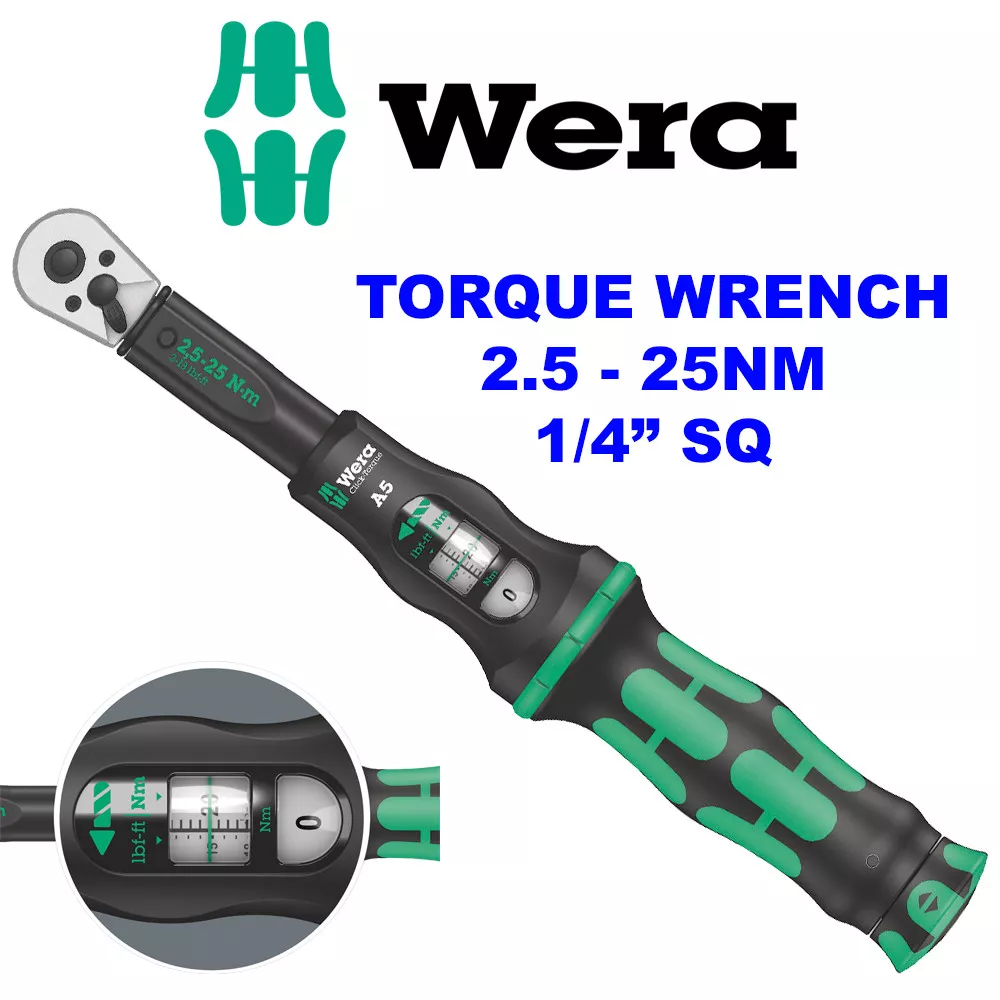 Wera a5 torque wrench deals