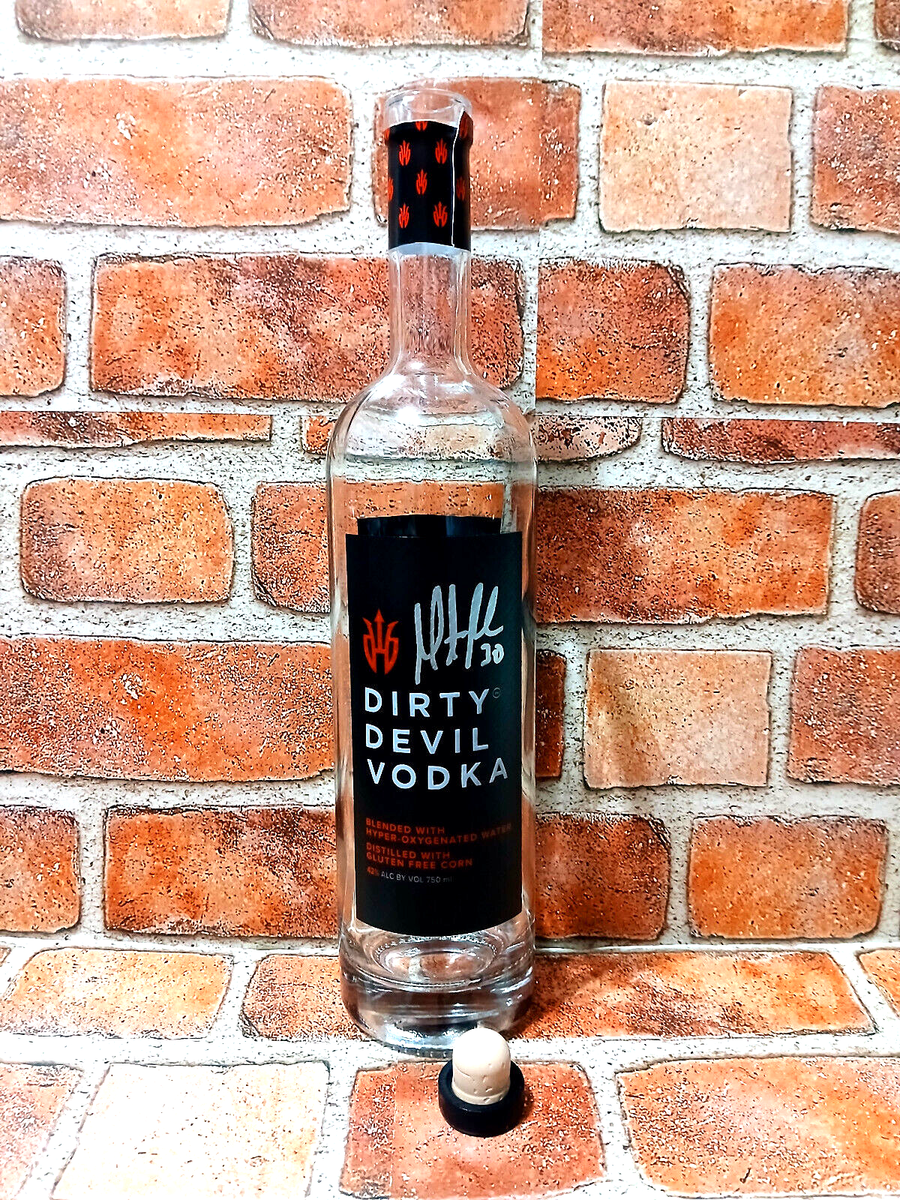 New Jersey Devils HOF Martin Brodeur Signed Dirty Devil Vodka