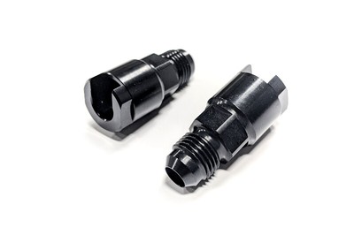 Haltech HT-011030 Fits Flex Fuel Fittings 3/8 (Gm Spring Lock) To -6An Male (Inc