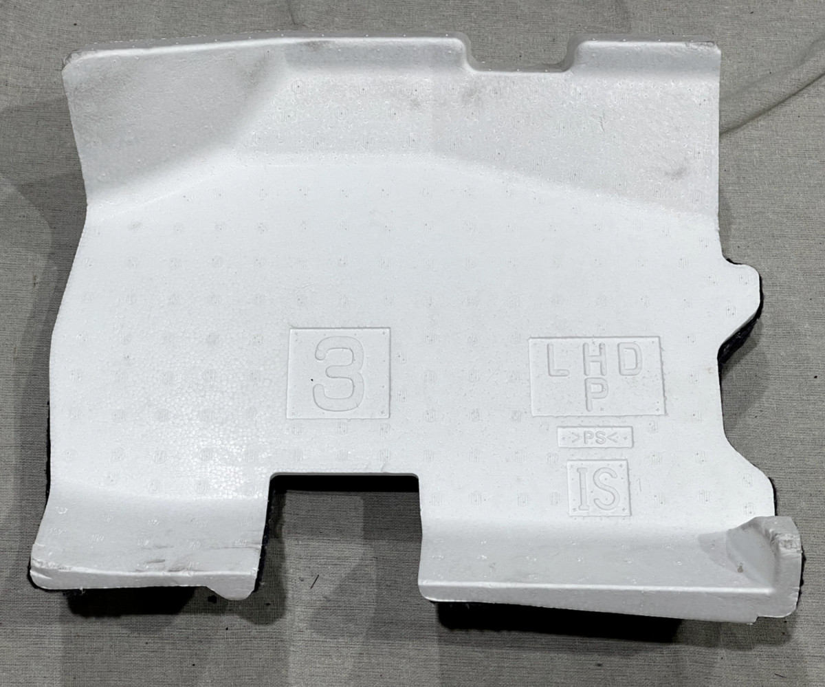 2006-2014 LEXUS IS250 IS350 DASH PANEL INSULATOR PAD NO.2 RIGHT OEM 55214-53040