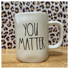 NEW!! Rae Dunn "YOU MATTER" Coffee Tea Mug