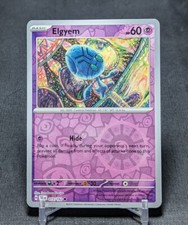 Elgyem Common Reverse Holo Psychic Temporal Forces Pokemon TCG Card 073/162