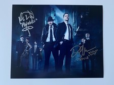 ROBIN LORD TAYLOR & DAVID MAZOUZ In Person Signed Autograph 20x25cm