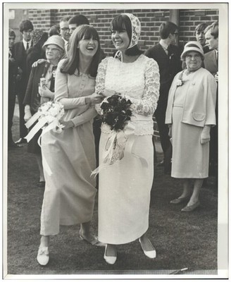 C2029/ Cathy McGowan TV Moderatorin Foto 25,5 x 20,5 cm 1965
