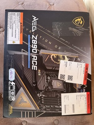 MSI MEG Z890 ACE ATXL GA 1851 Intel Z890 DDR5 Motherboard - untested return
