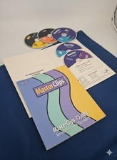 Vintage IMSI MasterClips 75,000 Clip Art Collection 4 CD-ROM Set  Booklet PC