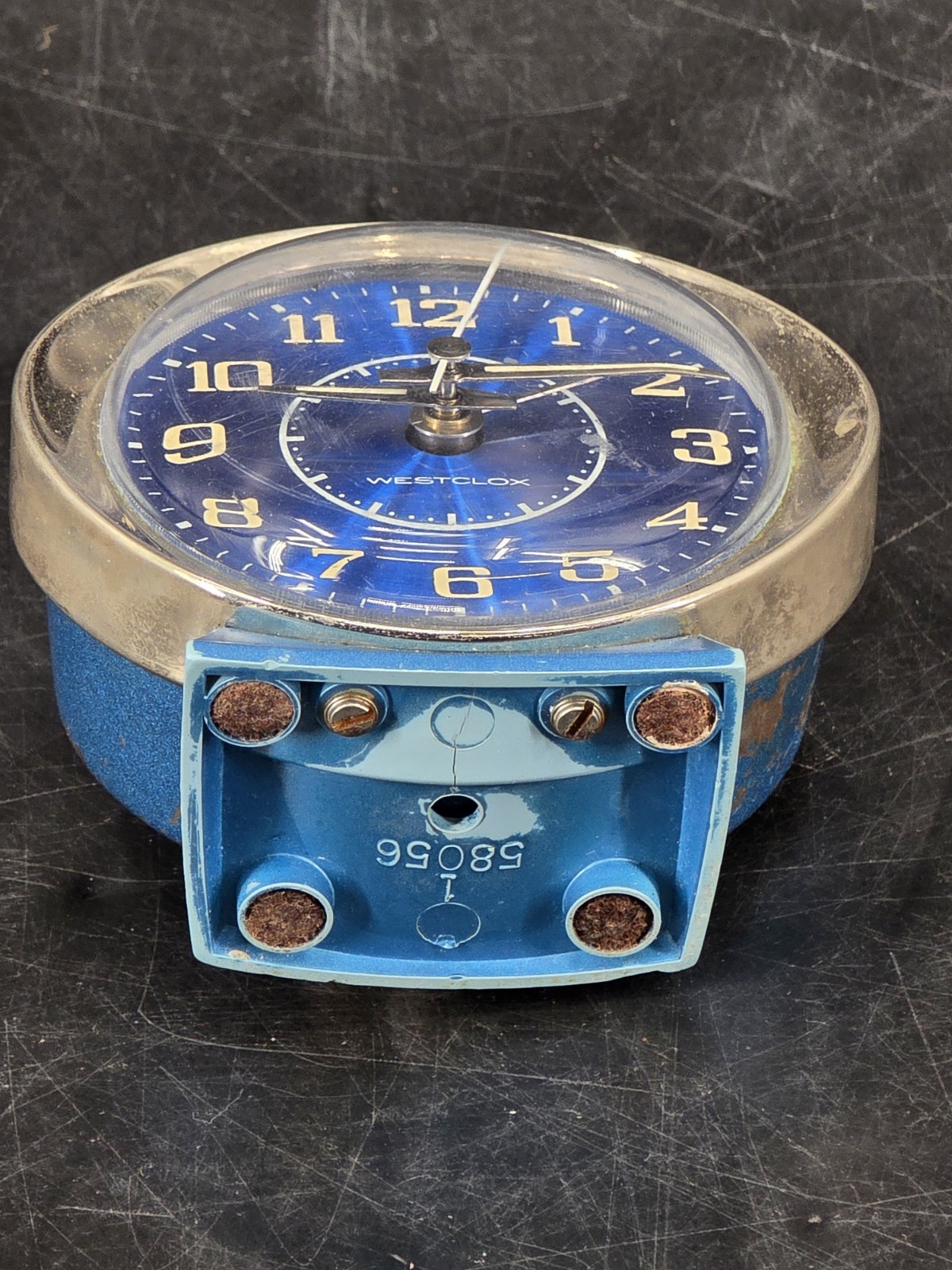 Vintage Westclox Baby Ben Wind-Up Alarm Clock- Made In USA - LaSalle, Illinois