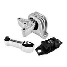 Engine Motor & Transmission Mount Kit Replacement for 2012-2018 Fiat 500 1.4L