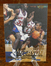 1997-98 Fleer Allen Iverson #300 Philadelphia 76ers